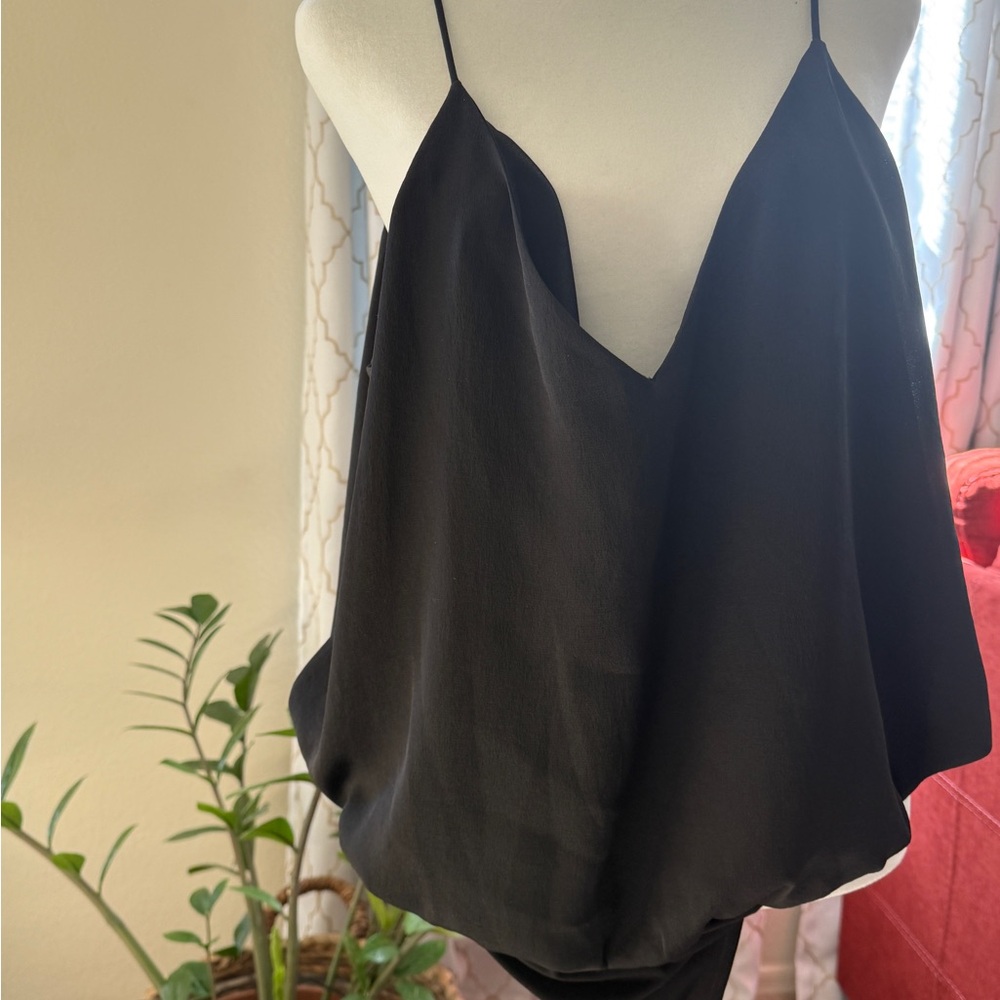 Elegant Black Sleeveless Top